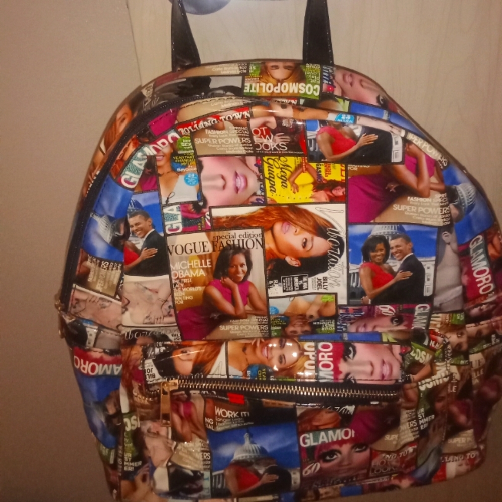 Diophy Michelle Obama Black backpack